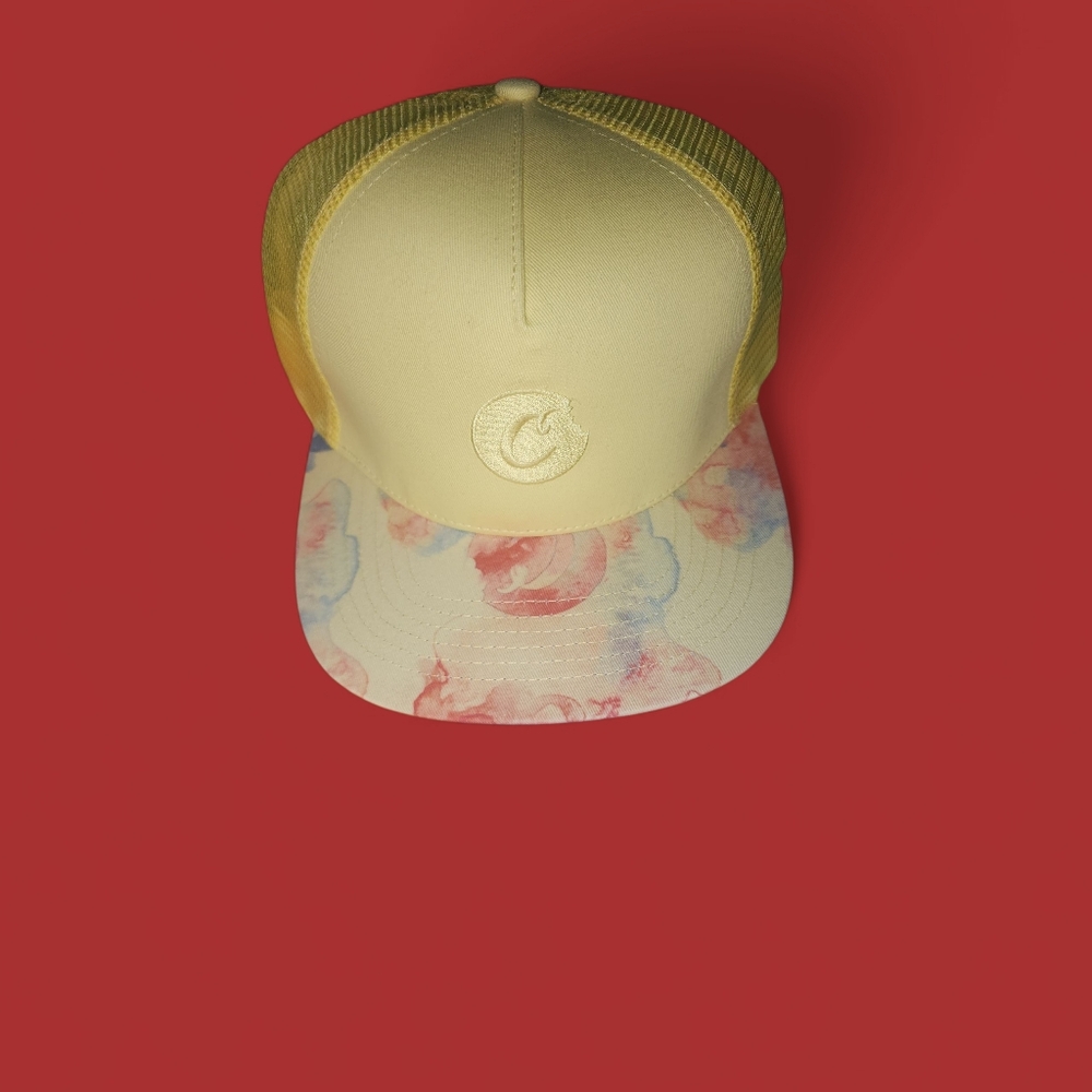 Yellow and Floral New Cookies Trucker Hat Brand New